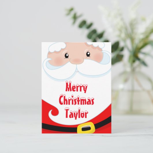 Kerstkerstkerstkerstkerstkerstkerstkerstkerstkerst Feestdagenkaart (Staand voorkant)