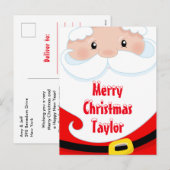 Kerstkerstkerstkerstkerstkerstkerstkerstkerstkerst Feestdagenkaart (Voorkant / Achterkant)