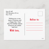 Kerstkerstkerstkerstkerstkerstkerstkerstkerstkerst Feestdagenkaart (Achterkant)