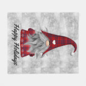 Kerstkerstkerstkerstkerstkerstkerstkerstkerstkerst Fleece Deken (Voorkant (Horizontaal))