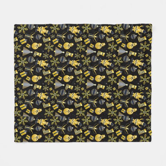 kerstkerstkerstkerstkerstkerstkerstkerstkerstkerst fleece deken (Voorkant (Horizontaal))