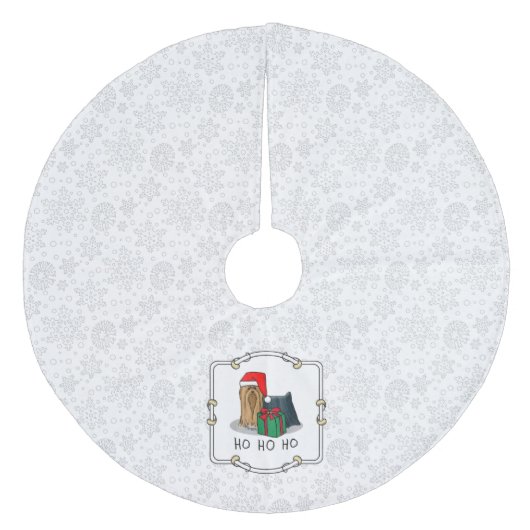 Kerstkerstkerstkerstkerstkerstkerstkerstkerstkerst Fleece Kerstboom Rok (Voorkant)