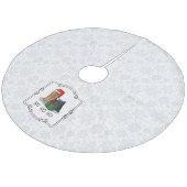 Kerstkerstkerstkerstkerstkerstkerstkerstkerstkerst Fleece Kerstboom Rok (Gekanteld)