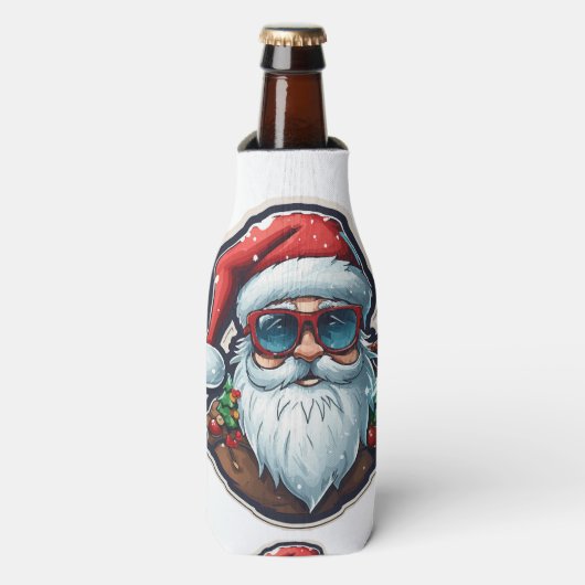 Kerstkerstkerstkerstkerstkerstkerstkerstkerstkerst Flesjeskoeler (Fles Voorkant)