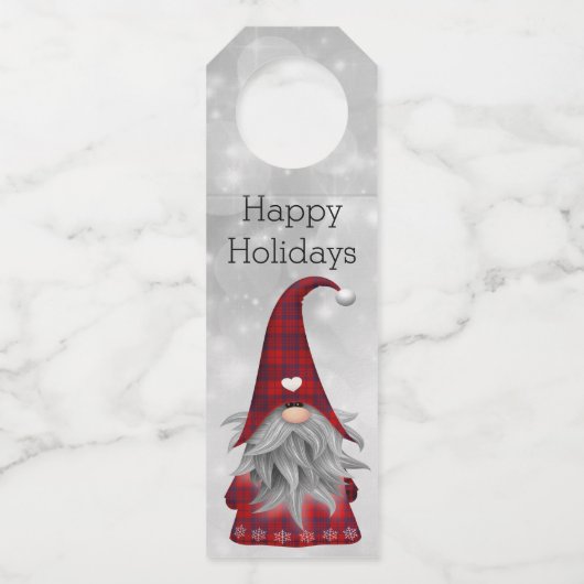 Kerstkerstkerstkerstkerstkerstkerstkerstkerstkerst Flessenhanger (Voorkant)