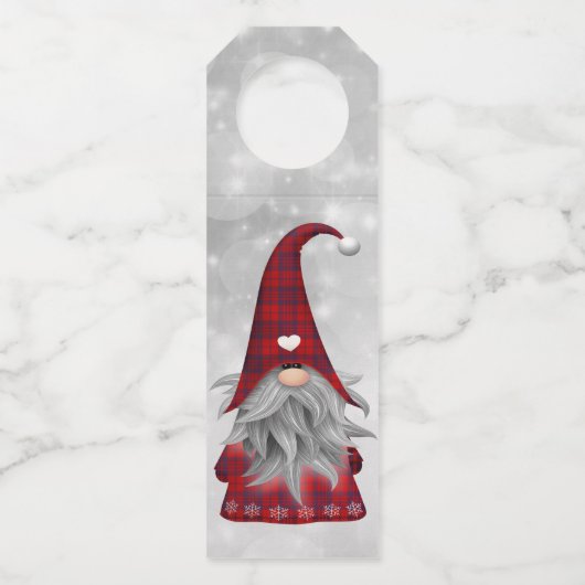 Kerstkerstkerstkerstkerstkerstkerstkerstkerstkerst Flessenhanger (Achterkant)