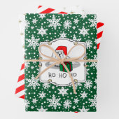 Kerstkerstkerstkerstkerstkerstkerstkerstkerstkerst Inpakpapier Vel (In situ)