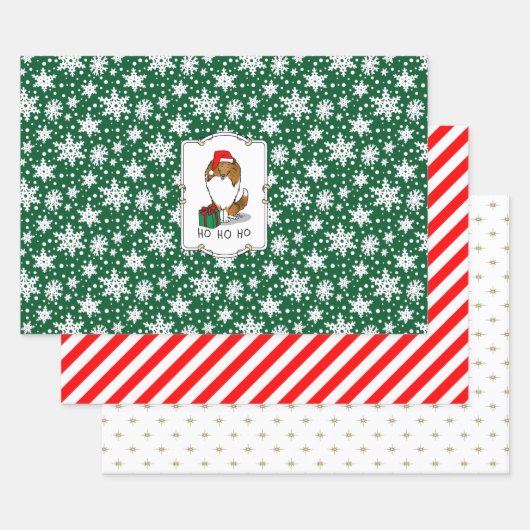 Kerstkerstkerstkerstkerstkerstkerstkerstkerstkerst Inpakpapier Vel (Set)