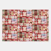 Kerstkerstkerstkerstkerstkerstkerstkerstkerstkerst Inpakpapier Vel (Voorkant 3)