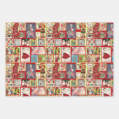 Kerstkerstkerstkerstkerstkerstkerstkerstkerstkerst Inpakpapier Vel (Voorkant)