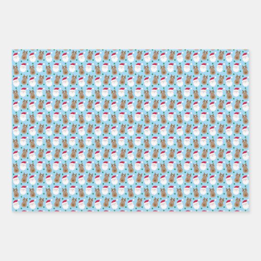 Kerstkerstkerstkerstkerstkerstkerstkerstkerstkerst Inpakpapier Vel (Voorkant 3)