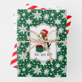 Kerstkerstkerstkerstkerstkerstkerstkerstkerstkerst Inpakpapier Vel (In situ)