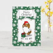 Kerstkerstkerstkerstkerstkerstkerstkerstkerstkerst Kaart (Gele Bloem)