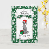 Kerstkerstkerstkerstkerstkerstkerstkerstkerstkerst Kaart (Gele Bloem)