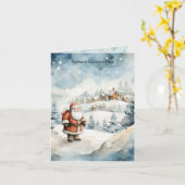 Kerstkerstkerstkerstkerstkerstkerstkerstkerstkerst Kaart (Gele Bloem)