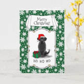 Kerstkerstkerstkerstkerstkerstkerstkerstkerstkerst Kaart (Gele Bloem)