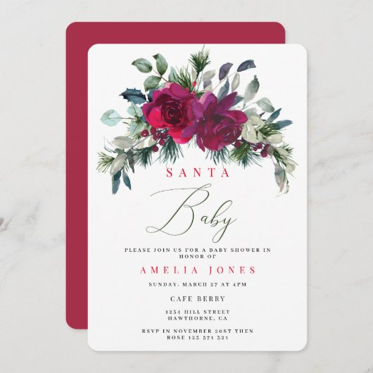 kerstkerstkerstkerstkerstkerstkerstkerstkerstkerst kaart (Voorkant / Achterkant)