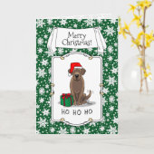 Kerstkerstkerstkerstkerstkerstkerstkerstkerstkerst Kaart (Gele Bloem)