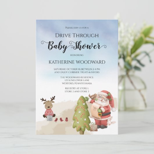 Kerstkerstkerstkerstkerstkerstkerstkerstkerstkerst Kaart (Staand voorkant)