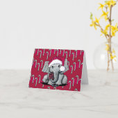 Kerstkerstkerstkerstkerstkerstkerstkerstkerstkerst Kaart (Gele Bloem)