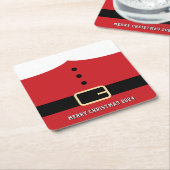 Kerstkerstkerstkerstkerstkerstkerstkerstkerstkerst Kartonnen Onderzetters (Schuin)