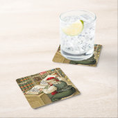 Kerstkerstkerstkerstkerstkerstkerstkerstkerstkerst Kartonnen Onderzetters (Insitu)