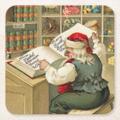 Kerstkerstkerstkerstkerstkerstkerstkerstkerstkerst Kartonnen Onderzetters (Voorkant)