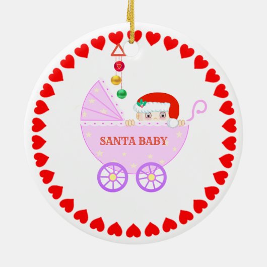 Kerstkerstkerstkerstkerstkerstkerstkerstkerstkerst Keramisch Ornament (Achterkant)