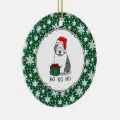 Kerstkerstkerstkerstkerstkerstkerstkerstkerstkerst Keramisch Ornament (Rechts)