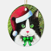 Kerstkerstkerstkerstkerstkerstkerstkerstkerstkerst Keramisch Ornament (Links)