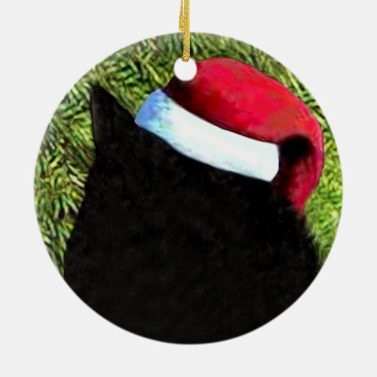 Kerstkerstkerstkerstkerstkerstkerstkerstkerstkerst Keramisch Ornament (Achterkant)