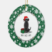 Kerstkerstkerstkerstkerstkerstkerstkerstkerstkerst Keramisch Ornament (Links)