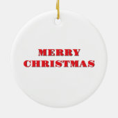 Kerstkerstkerstkerstkerstkerstkerstkerstkerstkerst Keramisch Ornament (Achterkant)