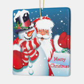 Kerstkerstkerstkerstkerstkerstkerstkerstkerstkerst Keramisch Ornament (Links)