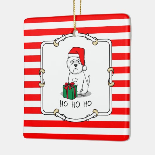 Kerstkerstkerstkerstkerstkerstkerstkerstkerstkerst Keramisch Ornament (Links)