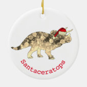 Kerstkerstkerstkerstkerstkerstkerstkerstkerstkerst Keramisch Ornament (Achterkant)