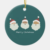 Kerstkerstkerstkerstkerstkerstkerstkerstkerstkerst Keramisch Ornament (Voorkant)