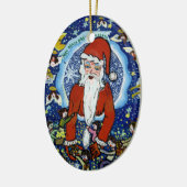 Kerstkerstkerstkerstkerstkerstkerstkerstkerstkerst Keramisch Ornament (Links)