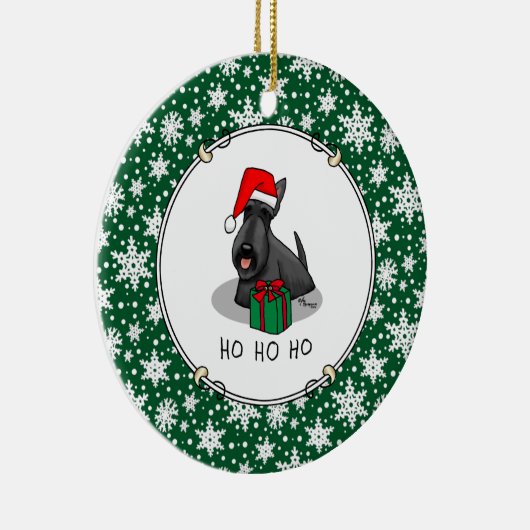 Kerstkerstkerstkerstkerstkerstkerstkerstkerstkerst Keramisch Ornament (Rechts)