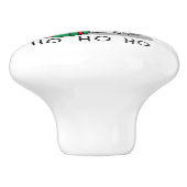Kerstkerstkerstkerstkerstkerstkerstkerstkerstkerst Keramische Knop (Zijkant)