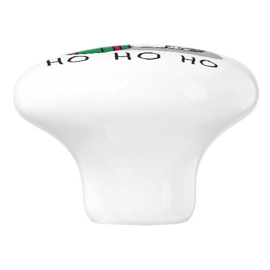 Kerstkerstkerstkerstkerstkerstkerstkerstkerstkerst Keramische Knop (Zijkant)