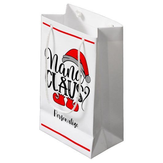 Kerstkerstkerstkerstkerstkerstkerstkerstkerstkerst Klein Cadeauzakje (Voorkant Gekanteld)