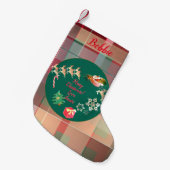 Kerstkerstkerstkerstkerstkerstkerstkerstkerstkerst Kleine Kerstsok (Voorkant (Hangend))