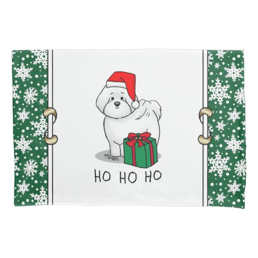 Kerstkerstkerstkerstkerstkerstkerstkerstkerstkerst Kussensloop (Voorkant-Links)