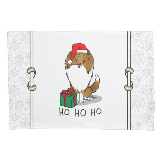 Kerstkerstkerstkerstkerstkerstkerstkerstkerstkerst Kussensloop (Voorkant-Links)