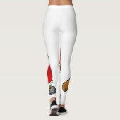 Kerstkerstkerstkerstkerstkerstkerstkerstkerstkerst Leggings (Achterkant)