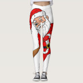 Kerstkerstkerstkerstkerstkerstkerstkerstkerstkerst Leggings (Voorkant)