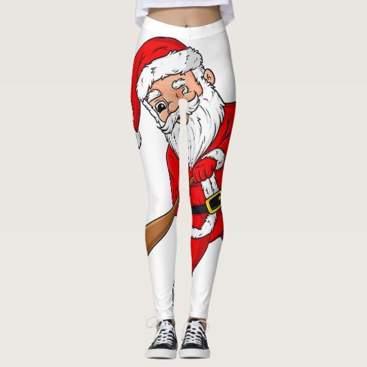 Kerstkerstkerstkerstkerstkerstkerstkerstkerstkerst Leggings (Voorkant)