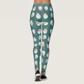 Kerstkerstkerstkerstkerstkerstkerstkerstkerstkerst Leggings (Achterkant)