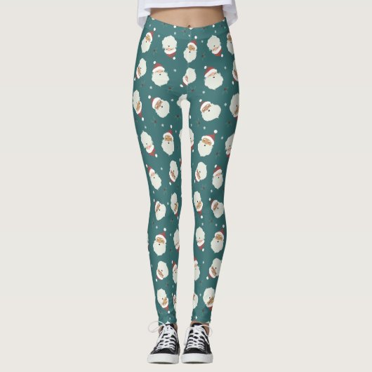 Kerstkerstkerstkerstkerstkerstkerstkerstkerstkerst Leggings (Voorkant)